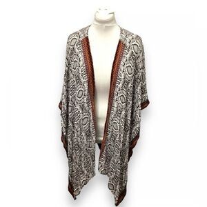 SHYANNE Tribal/Animal Print Shall Wrap. One Size Fits All.